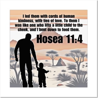 Hosea 11:4 Posters and Art